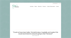 Desktop Screenshot of gigisbedandbreakfast.com